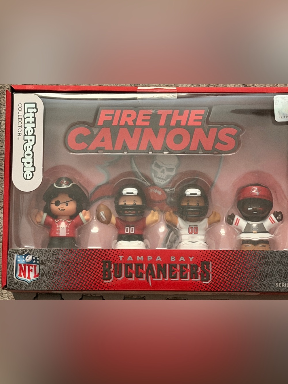 Fisher-Price Tampa Bay Buccaneers NFL Licensed Little People